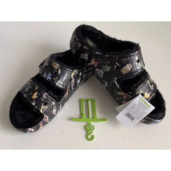 Vera Bradley Crocs Sandals Wizarding‎ World Harry Potter Fur Lined Slides Men 14 main image 16